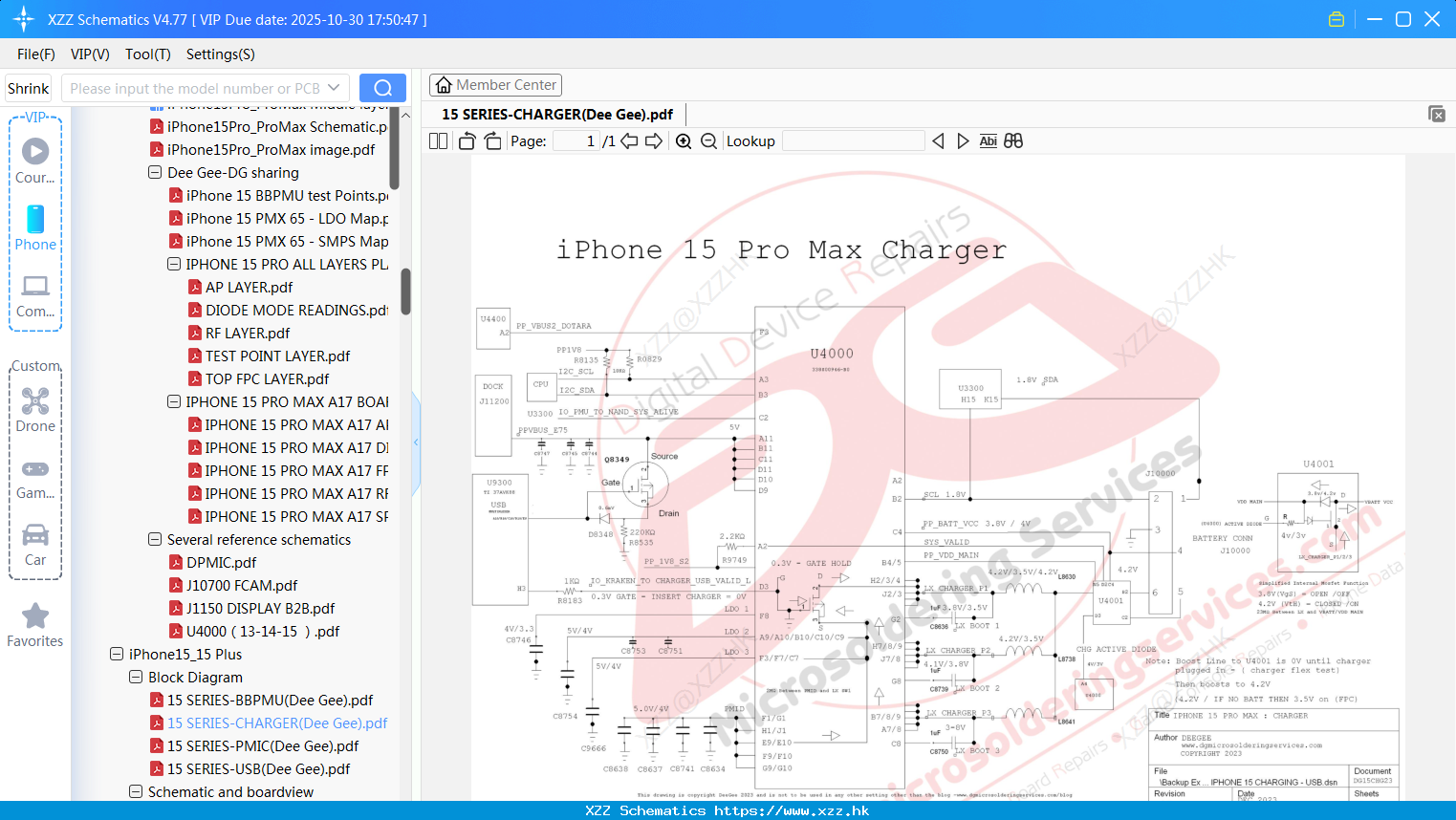 IPhone 15 SERIES-CHARGER(Dee Gee)